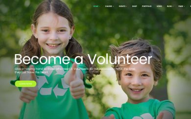wordpress fundraising themes