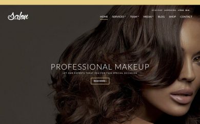 wordpress salon themes