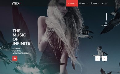 wordpress music themes